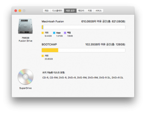 iMac21.5 2011mid Fusion628 SSD128 BootCamp