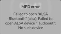 MPD error