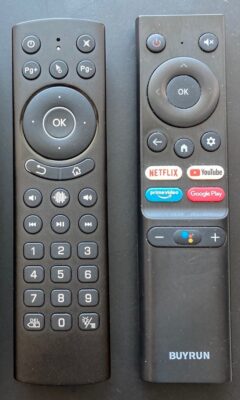 선호 채널 버튼이 없는 범용 리모콘과 저렴한 TV 리모콘